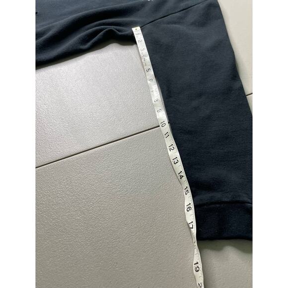 Anvil Outlaw Threadz Hoodie Full Zip Graphic Printed Kangaroo Pocket Black L - Picture 10 of 11